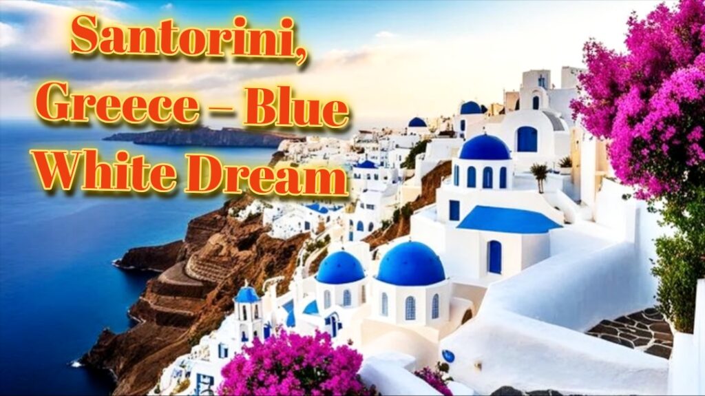 Santorini, Greece – Blue-White Dream