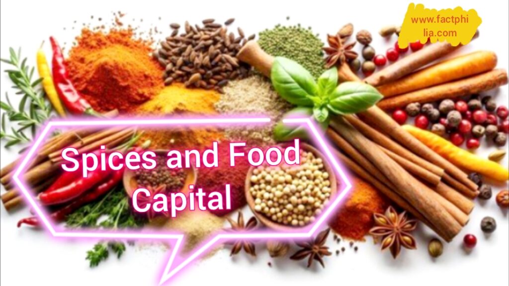 Spices and Food Capital