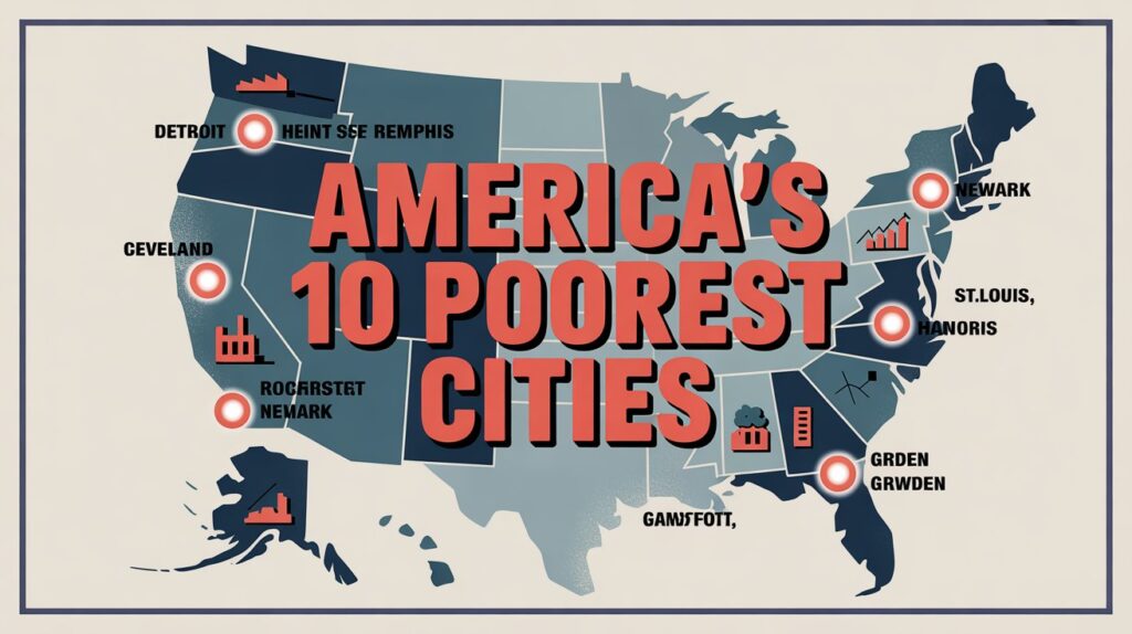 America’s 10 Poorest Cities