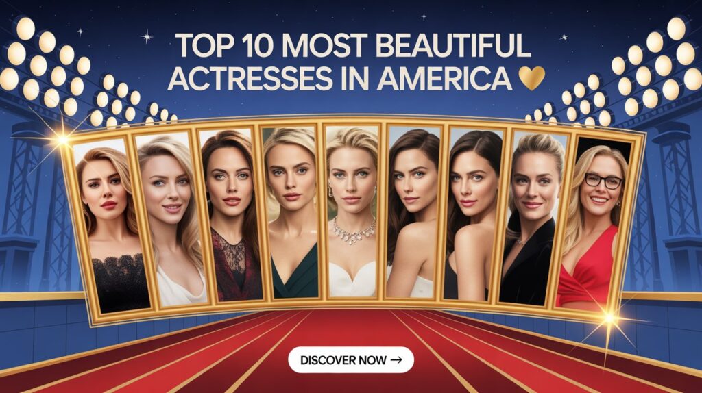 Top 10 Most Beautiful Actresses in America