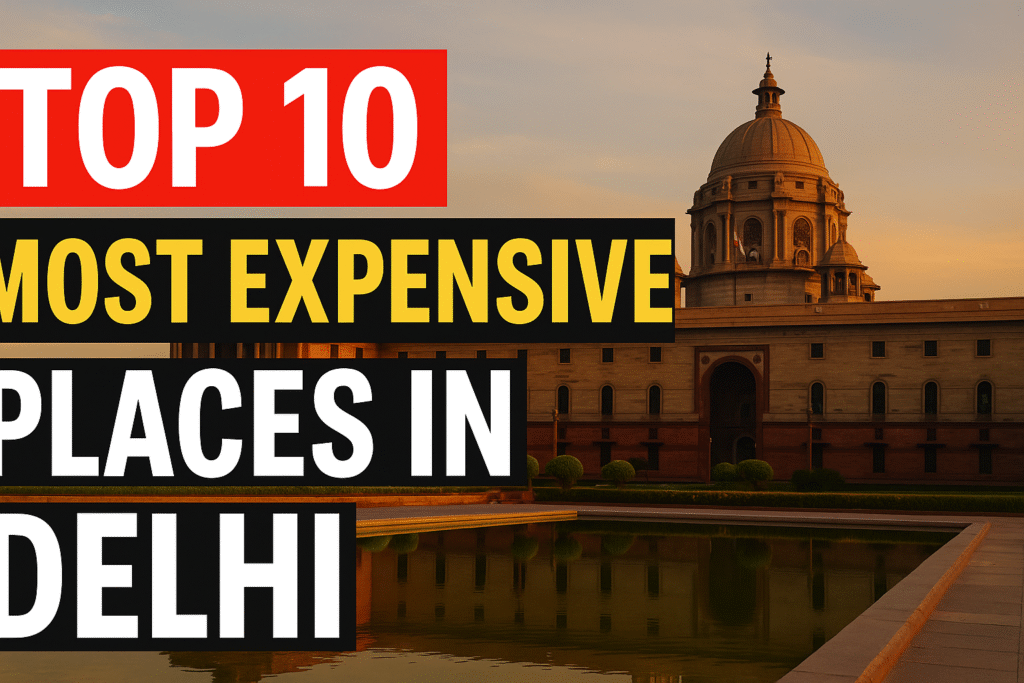 Top 10 Most Expensive Places in Delhi