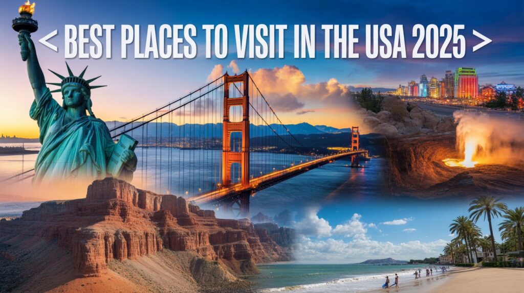 Best Places to Visit in the USA in 2025