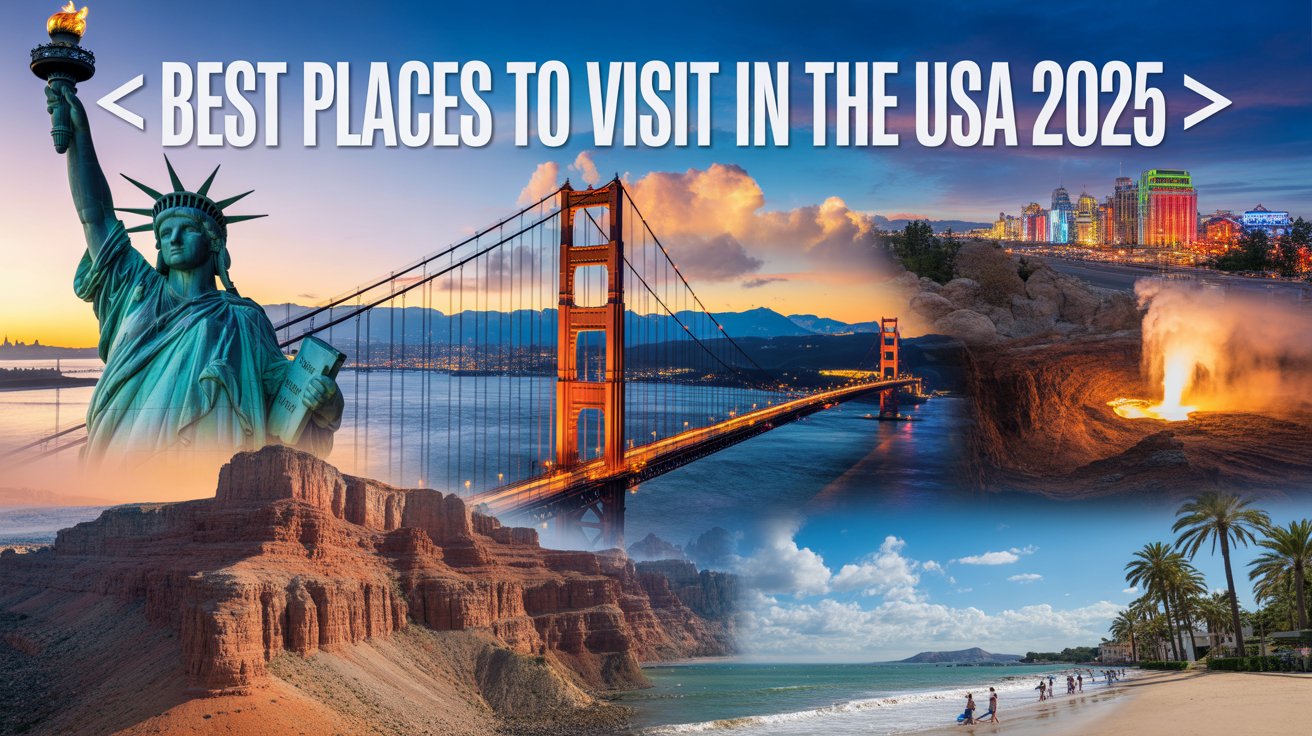 You are currently viewing ๐บ๐ธ Best Places to Visit in the USA in 2025