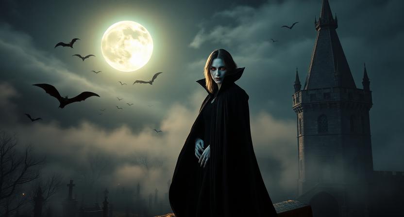 1000198542 Vampires – The Blood-Drinking Beings of the Night