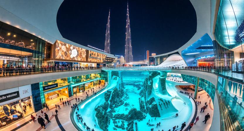 Dubai Mall 2025: The Ultimate Shopping Experience with Giant Aquarium and Indoor Ski Resort