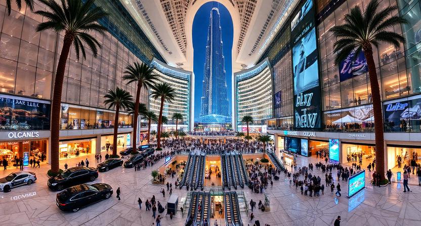 Dubai Mall – One of the World’s Largest Shopping Malls