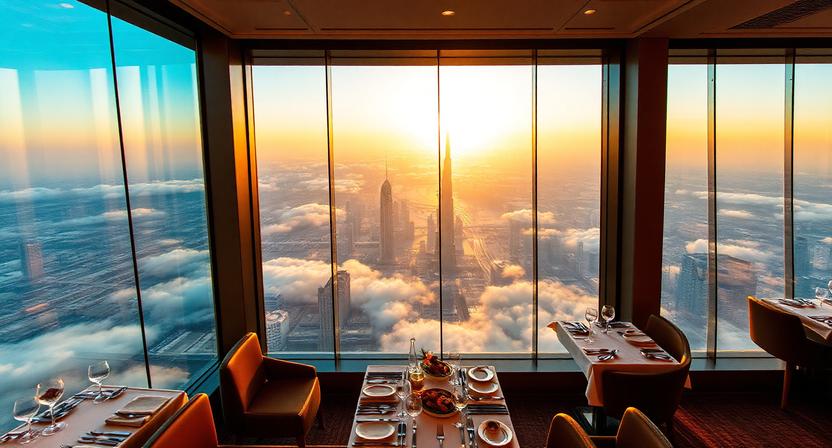  The World’s Highest Restaurant – “At.mosphere” at Level 122