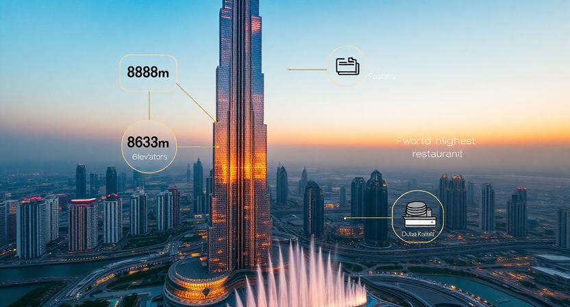 Read more about the article 10 interesting facts and world records of Burj Khalifa