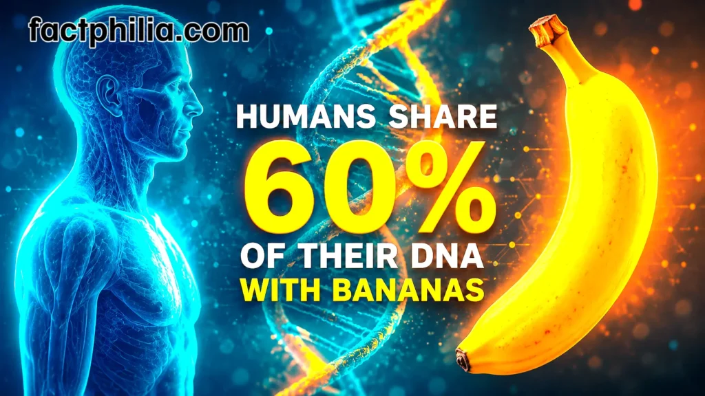 Humans Share 60% of Their DNA with Bananas