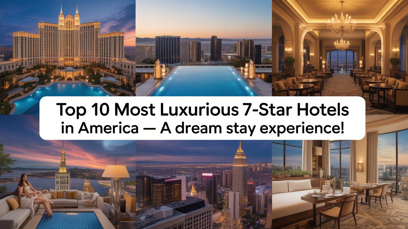 Read more about the article Top 10 Most Luxurious 7-Star Hotels in America – A Dream Stay Experience!