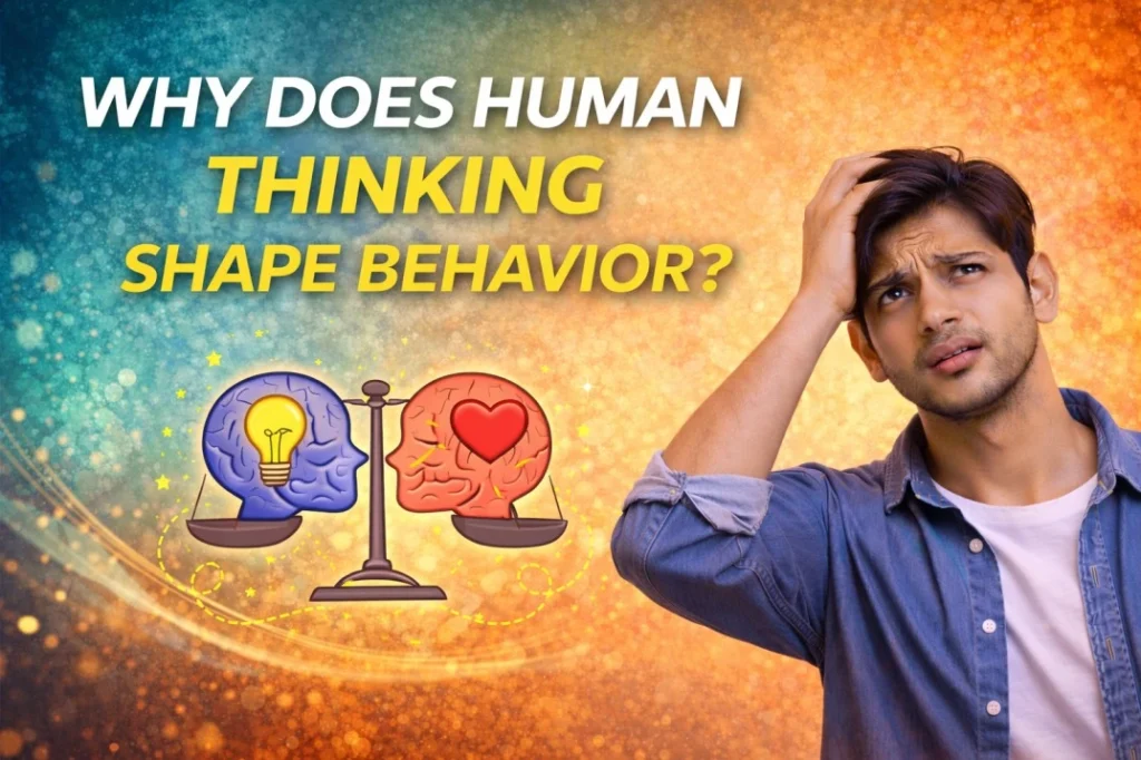 Why Does Human Thinking Shape Behavior?