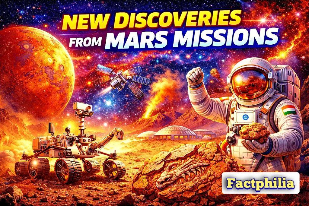New Discoveries from Mars Missions