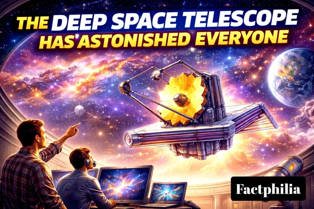 The Deep Space Telescope has astonished everyone.
