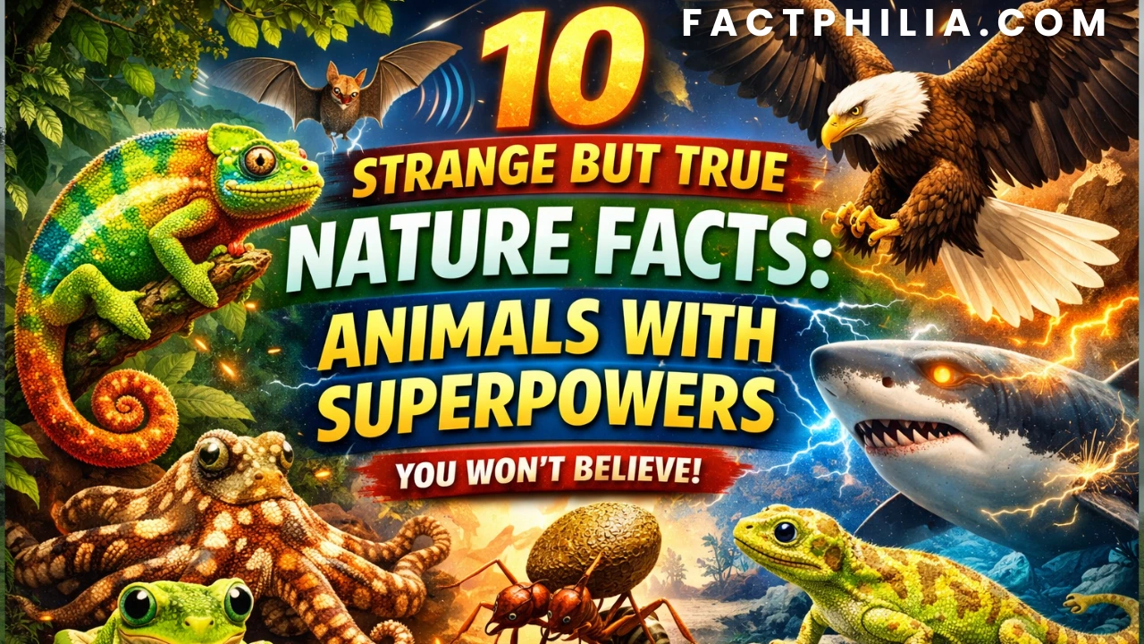 True Nature Facts: Animals with Superpowers