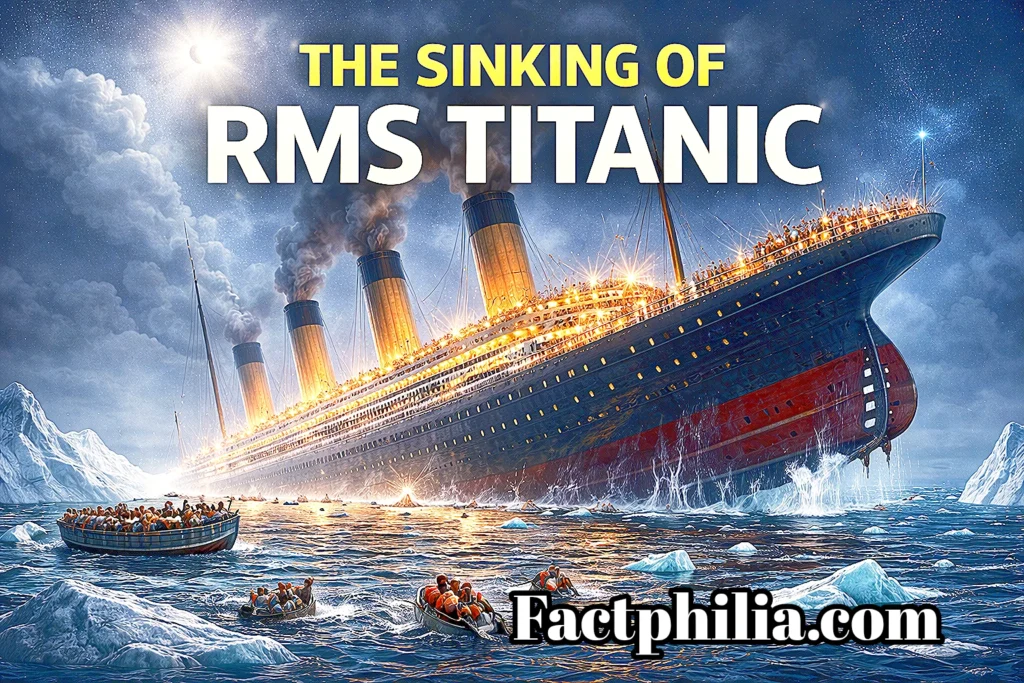 The Sinking of the RMS Titanic sinking