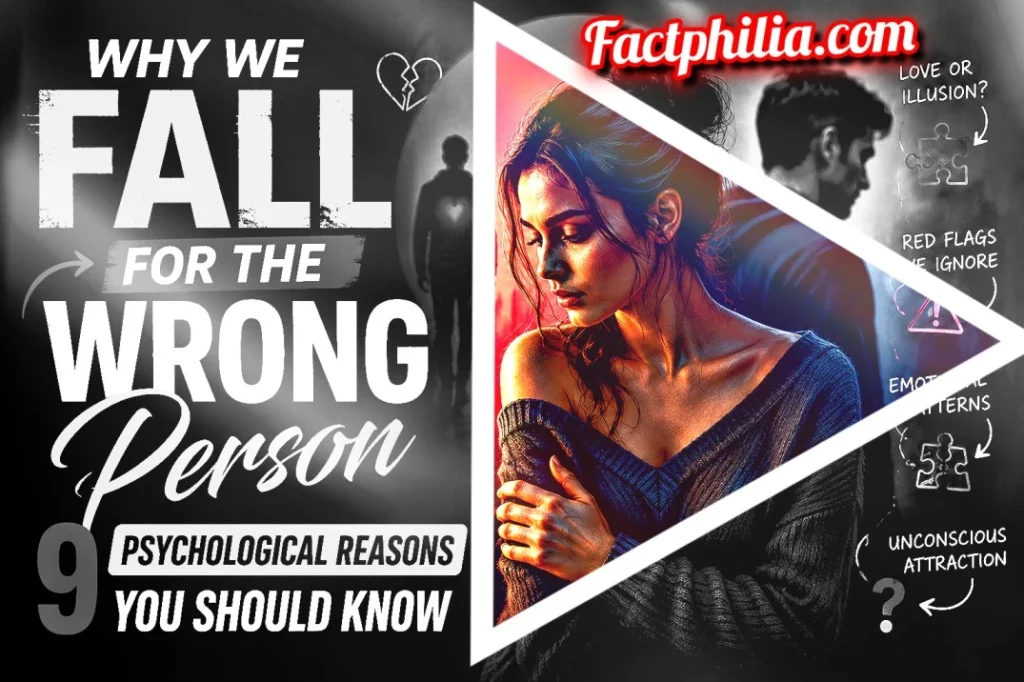 Why We Fall for the Wrong Person – 9 Psychological Reasons You Should Know