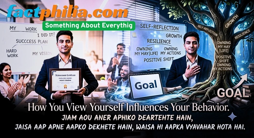 How you view yourself influences your behavior